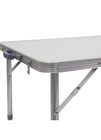 Стіл і 4 стільці для пікніка, набір туристичних алюмінієвих складних меблів для кемпінгу 8812-4 LUGI (372716432)