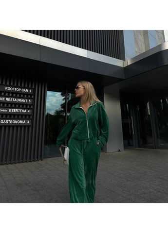 Жіночий спортивний костюм велюр для прогулянок та активного відпочинку комфортний New Trend (304647083)