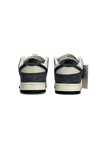 Кросівки жіночі Nike No Brand SB Dunk Low Pro Dark Grey White темно-сірі демісезони (342324753)