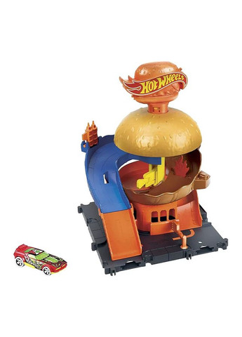 Игровой набор – "Бургерна в центре города" цвет разноцветный ЦБ-00247073 Hot Wheels (282953788)