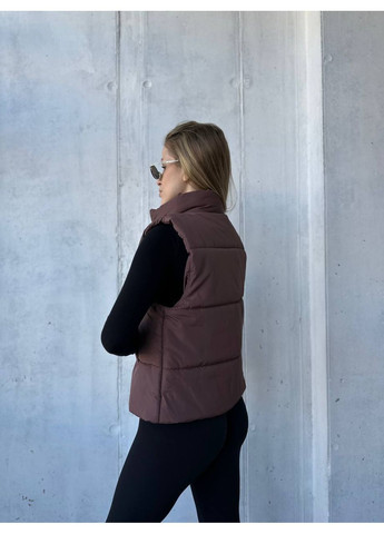 Жилет на синтепоні короткий без капюшона Nositi 185-4Минимал (361444965)