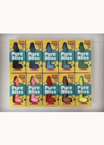 Мыло пикантной формы (Black) Pure Bliss (299486326)