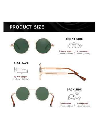 Фірмові сонцезахисні окуляри тішейди в металевій оправі з поляризованими лінзами N7579 Green KINGSEVEN (337992326)