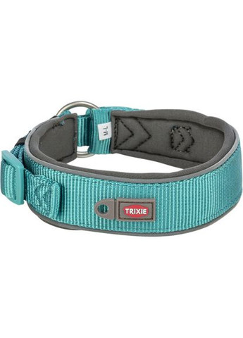 Ошейник Premium экстраширокий для собак M–L 40–48 см 40 мм аква-графит Trixie (329295090)