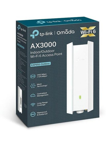 Точка доступу EAP650 OUTDOOR AX3000 TP-Link (360424928)