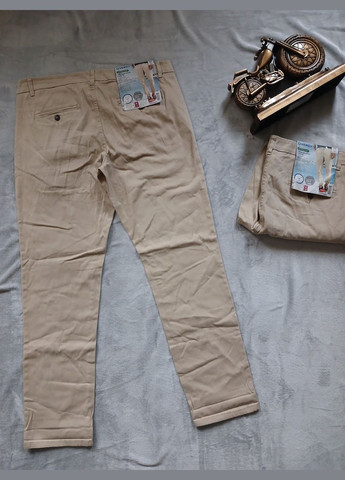 Чоловічі завужені штані чіноси slim fit Livergy Slim fit (завуженого крою (317044537)