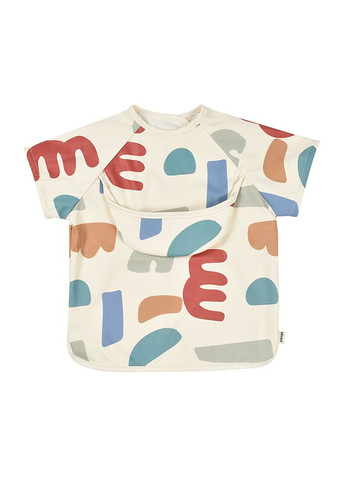 Нагрудник - фартух з рукавами різнобарвний, арт. 913576 Beaba (369668984)