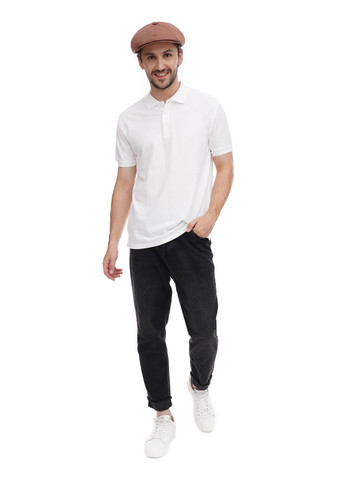 Чоловіча котонова кепка-восьмиклинка кольору какао VECONS Восьмиклинка — стильний та елегантний (304403946)