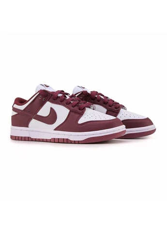 Червоні кросівки чоловічі nike dunk low retro team red найк данк червоні демісезон No Brand