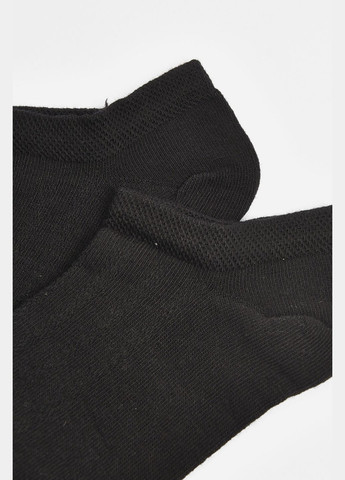 Чёрные носки мужские демисезонные спортивные черного цвета Let's Shop однотонные (333426896)