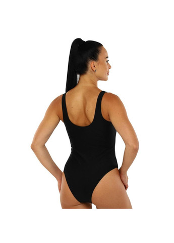 Чорний літній купальник для плавання злитий жіночий pl-2453 чорний SP-Sport