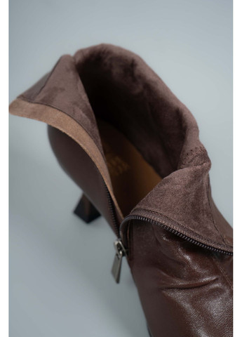 Черевики жіночі Where Uweare BR96M302-2-2 Натуральна шкіра коричневі 346706 Where Uwear (368971372)