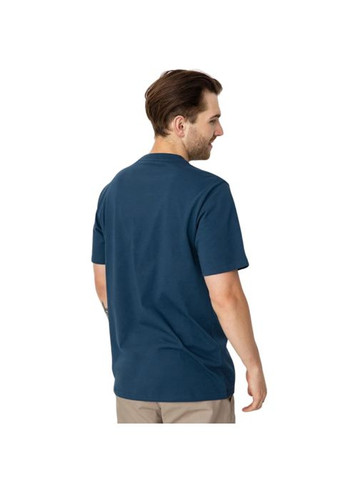 Синяя футболка wip script t-shirt Carhartt