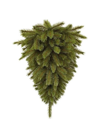 Новогодняя искусственная литая сосна Forest frosted Перевернутая 90 см Зеленая 8718861155433 Triumph Tree (317304848)