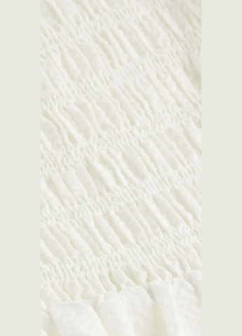 Білий сукня H&M однотонна