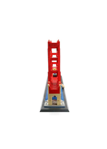 Дитячий конструктор Архітектура Міст Золота Брама, США 1977 деталь (6210) Wange (365876341)