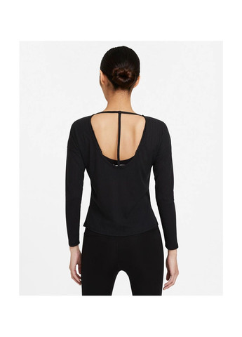 Лонгслів жіночий Ny Pointelle Top Black Cz9186-010 Nike (365961971)