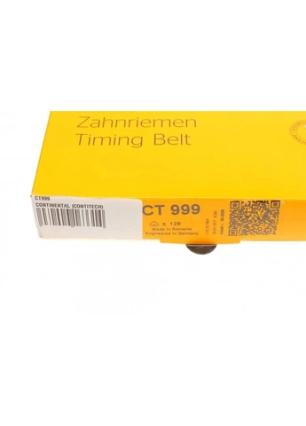 Ремень зубчатый (дл. 60-150) FIAT DOBLO 2001-2004, PANDA 2004-2012, PUNTO 2004-2005 CT999 ContiTech (366207232)