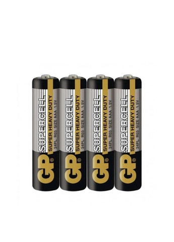 Bat Supercell 1.5V солевая 24PL-S2 R03 (40/1000) GP (369764668)