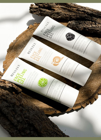 з фруктовими кислотами АНА 80 мл REVUELE Гель пілінг для обличчя (315933086)