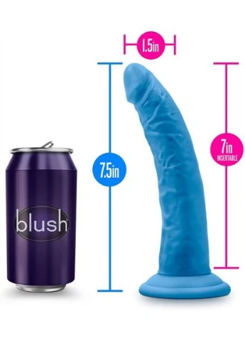 Фалоімітатор з подвійною щільністю NEO ELITE 7.5INCH DUAL DENSITY COCK NEON Blush (297130189)