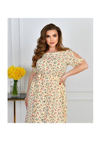 Желтое платье Liton