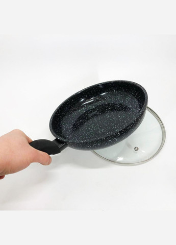 Легка у використанні сковорідка UN-5114 22 см, Сковорідка якісна гриль, AB-429 Ідеальна сковорідка Unique (351485892)