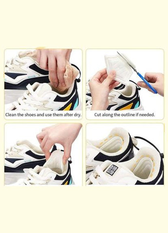 Вставка-вкладыши в обувь от мозолей или для уменьшения размера унисекс бежевого цвета 5 мм No Brand (308249786)