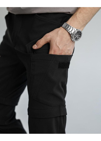 Чоловічі повсякденні штани/шорти чорні No Brand (358203748)