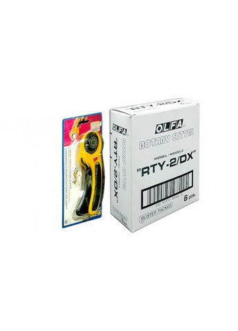 Ніж RTY2/DX, дискове лезо 45 мм RB45-1, для різки матеріалів товщиною до 10 мм (11583) Olfa (264745010)