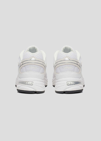 Женские белые кроссовки из кожи и текстиля Grid Jazz 9 Saucony белые демисезоны (324874382)