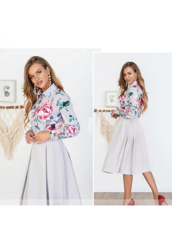 Серое платье Liton