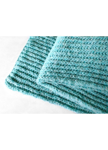 В'язаний шарф ручної роботи кольору фуксії з мериносу No Brand (368787128)