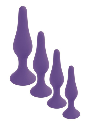 Анальний корок — Silicone Purple Plug L Drive No Brand (322400110)