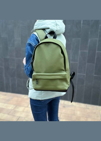 Зеленый городской рюкзак портфель небольшой Town style mini 4.0 No Brand (290011631)