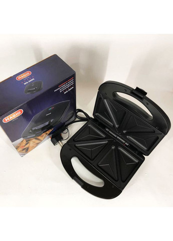 Бутербродниця мультимейкер MG-360N 700 Вт, Ребриста бутербродниця, бутербродниці BS-113 настільний гриль Magio (352770343)