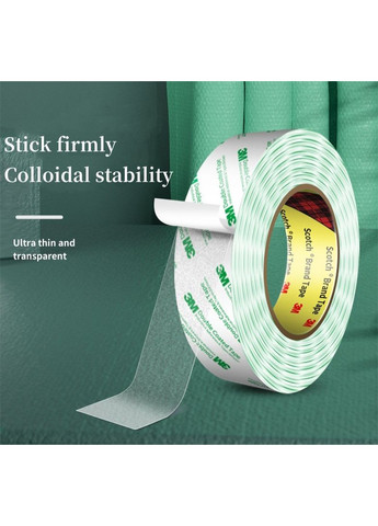 Двухсторонняя клейкая лента 3M 5256 ширина 10 мм длина 50 метров Прозрачная 3М (362495626)