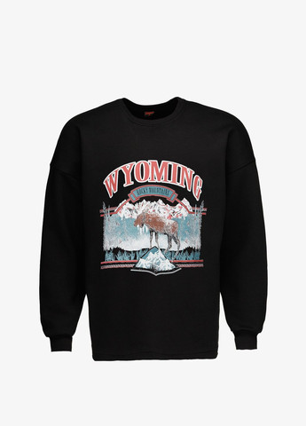 Черный свитшот с принтом мужской 1909 черный shop (2000990779359) (362703858)