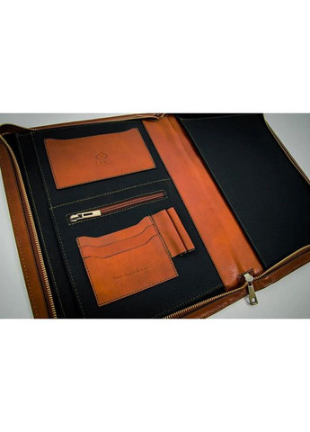 Кожаная папка для документов A4 Candide коньячная 5197501 Time Resistance No Brand (300171390)