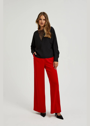 Чорна блузка жіноча Moodo