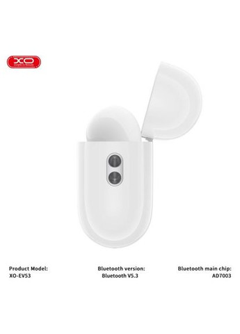 Наушники беспроводные EV53 V Full-Featuкрасный ANC Noise Canceling Headphones with Buzzer белые XO (370613758)