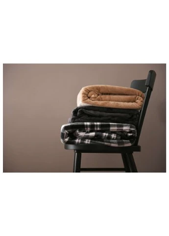 Плед Flannel темно-сірий, 160х200 см (ART0210SB) Ardesto (395307738)