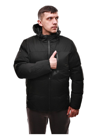 Чорна зимня куртка зимова чоловіча Lumo