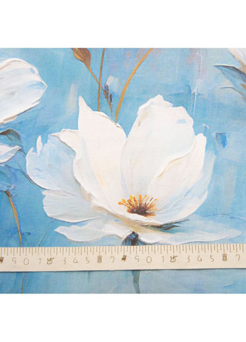 Ткань бязь ранфорс 5D для постельного белья, хлопок 125 гр/м2 240 см натуральная, постельная ткань IDEIA (356452476)