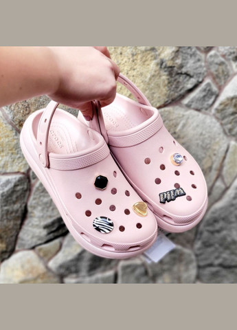 Унисекс сабо на платформе Classic Crush Disco Clog, ортопедические, оригинал Crocs (339784404)
