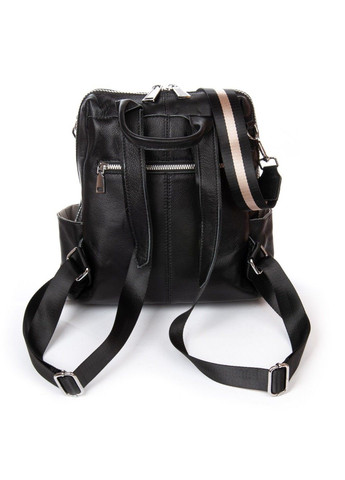 Женская кожаный рюкзак 8781-9 black Alex Rai (293765263)