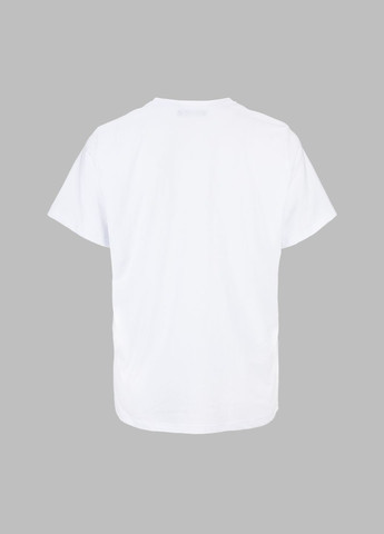 Белая летняя футболка Ponki