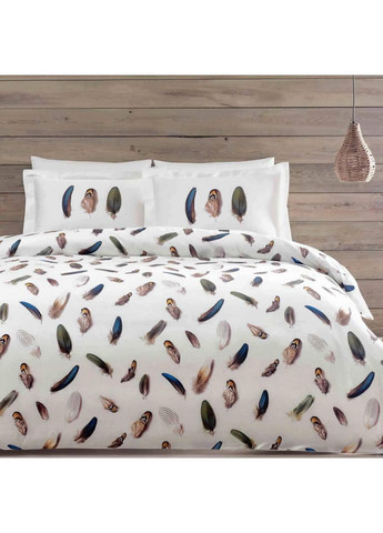 Постільна білизна Gala k.beyaz делюкс сатин євро Tivolyo Home (370218514)