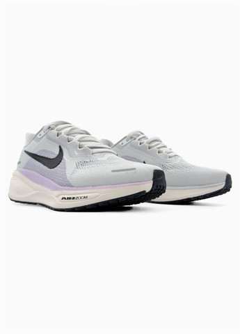 Кроссовки женские Nike Grey/Violet No Brand Air Zoom Pegasus серые демисезоны (340056063)