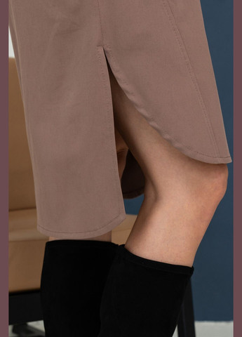 Коричневое кэжуал, праздничный платье ри мари амадеа ск 2224 рубашка RiMari